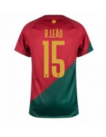 Portugali Rafael Leao #15 Kotipaita MM-kisat 2022 Lyhythihainen